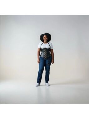 Classic Straight-Leg Women’s Jeans in Dark Blue